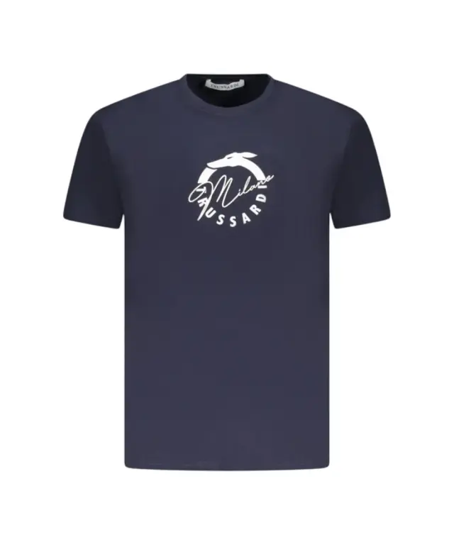 Trussardi Jeans - Ανδρικό Beachwear T-Shirt TRU25MTS01-09NAVY Μπλε Ναυτικό - XL
