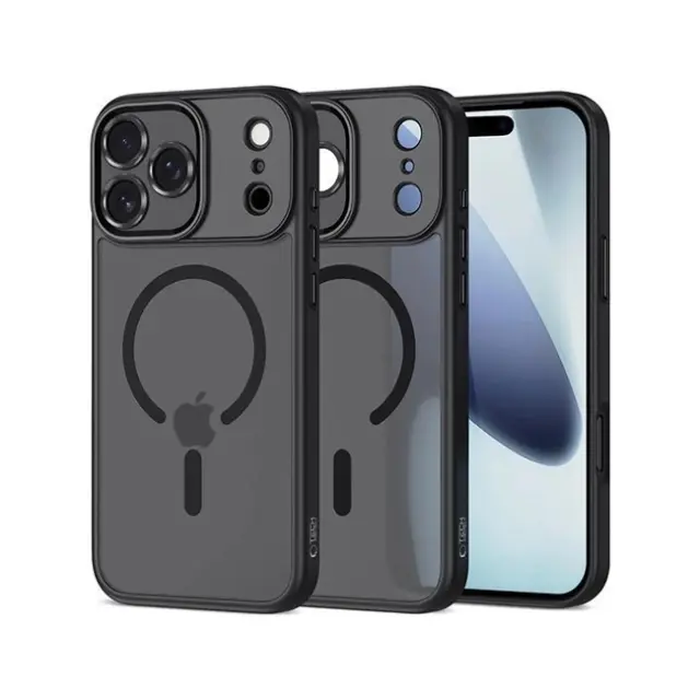 Tech-Protect Θήκη Κινητού iPhone 17 Pro Magcam Magsafe Matte Black
