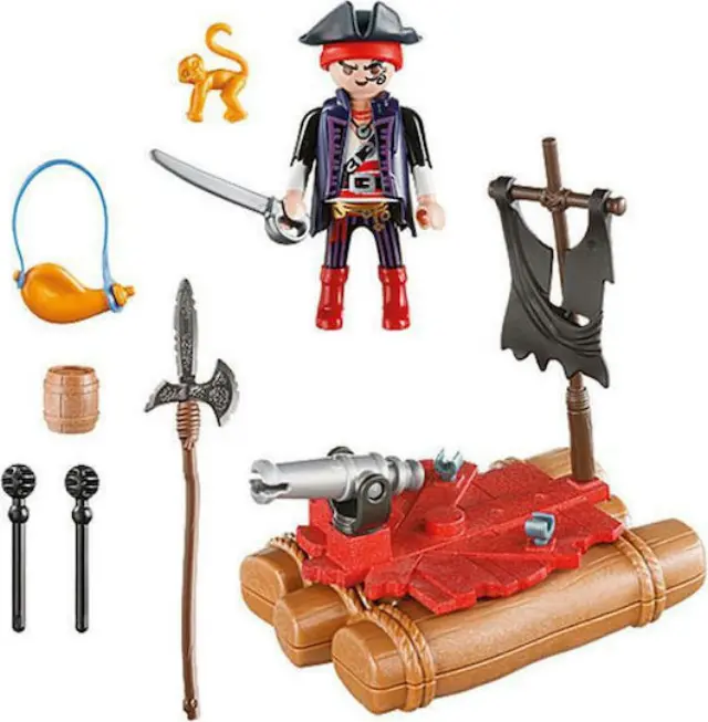 Playmobil Βαλιτσάκι Πειρατής Σχεδία για 4-10 ετών (5655) 2