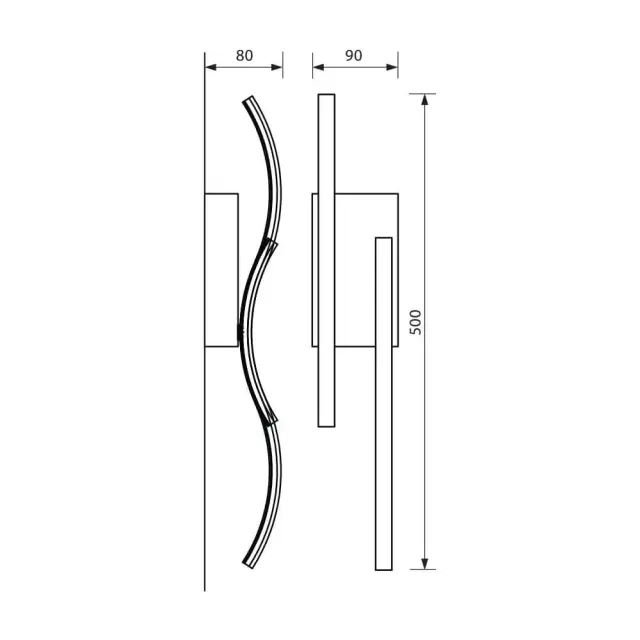 LED Φωτιστικό Οροφής WAVE 14Watt IP20 VIV004401 3