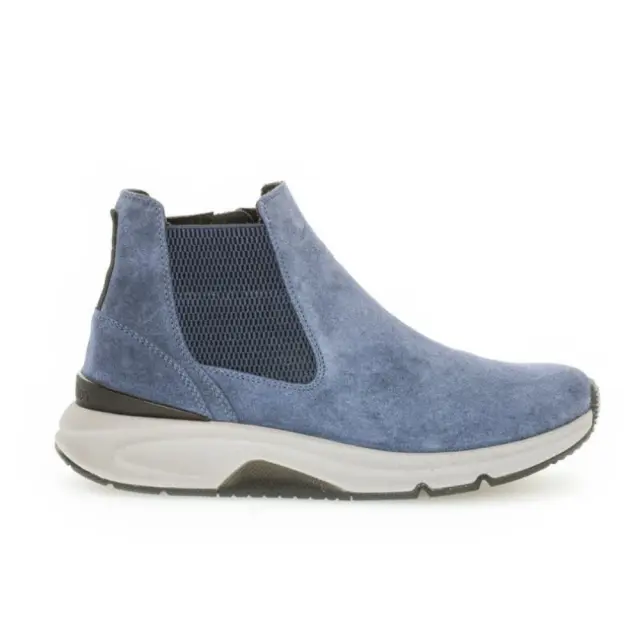 Gabor Μποτάκια Γυναικείο δέρμα Nubuck Μπλέ GAB/96881 26-JEANS - 39
