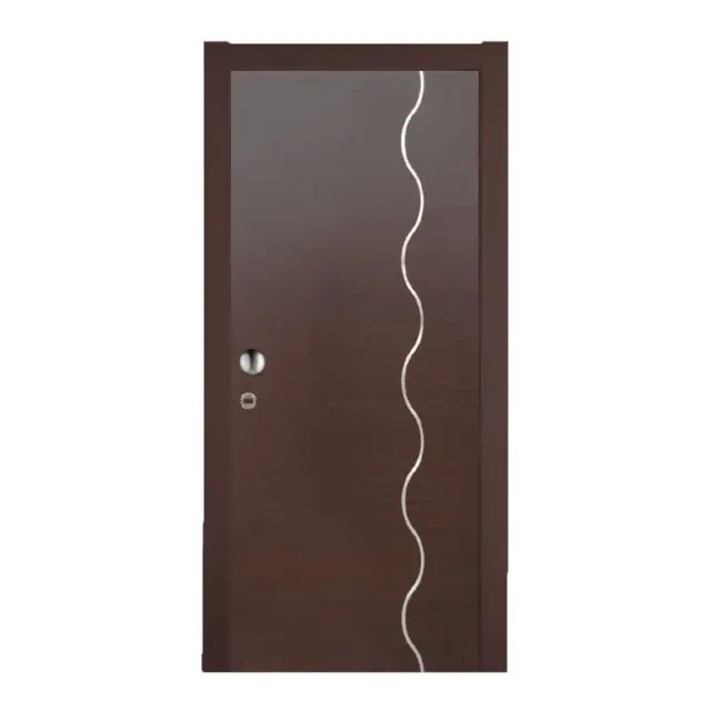 Θωρακισμένη πόρτα με επένδυση Laminate ΚΠ 121 Κατασκευαστική