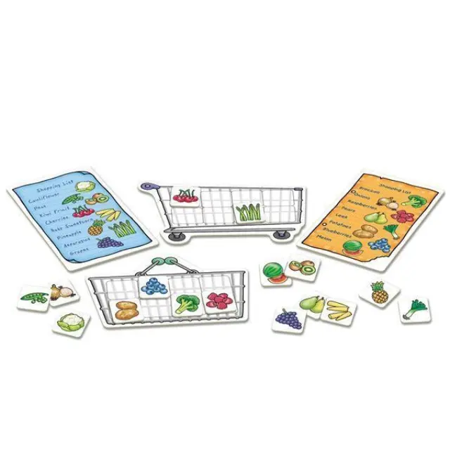 Orchard Toys "Λίστα για ψώνια- Extras Φρούτα & λαχανικά" (Shopping List Extras Fruits) Ηλικίες 3-7 ετών (ORCH090) 2