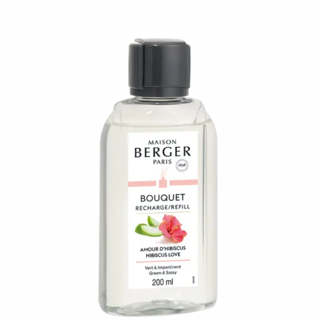 Maison Berger Paris Bouquet Diffuser Refill Υγρό Αναπλήρωσης για Δοχείο Αρωματισμού Χώρου Hibiscus Love 200ml