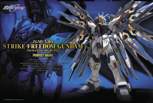 PG 1/60 Strike Freedom Gundam 2
