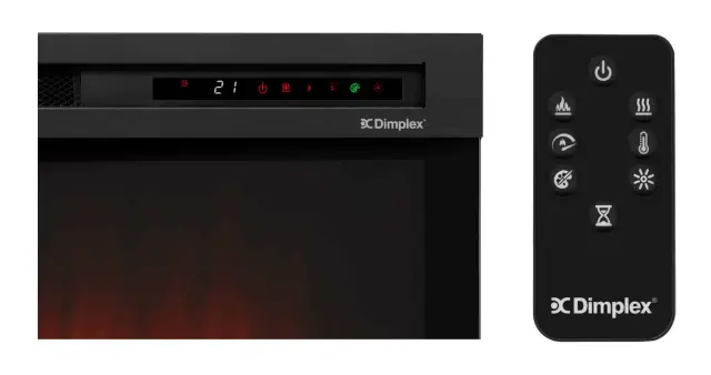 Ηλεκτρικό Τζάκι Εντοιχιζόμενο XHD 23” - Dimplex 3