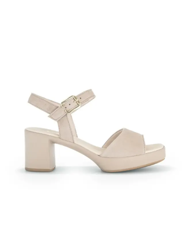 Gabor Πέδιλα Γυναικείο δέρμα Nubuck Μπεζ GAB/24541 12-DESERT 3