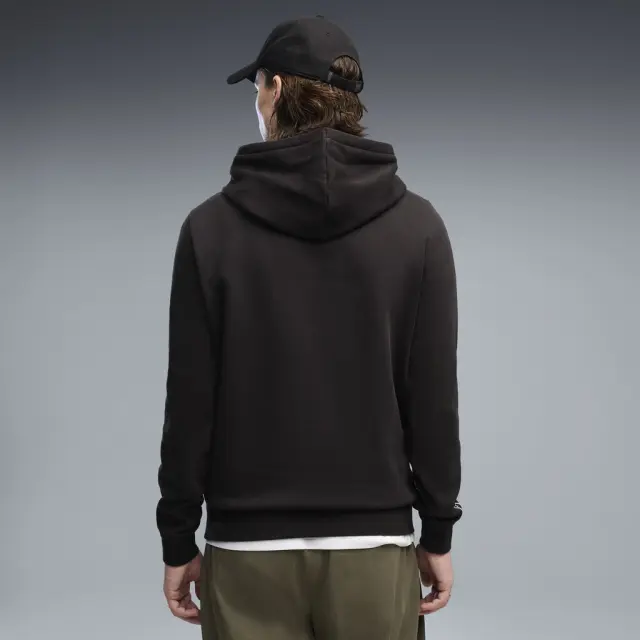 Puma Men's Essentials Tape Fleece Hoodie Μαύρο 694339-01 (Puma) - XLarge 2