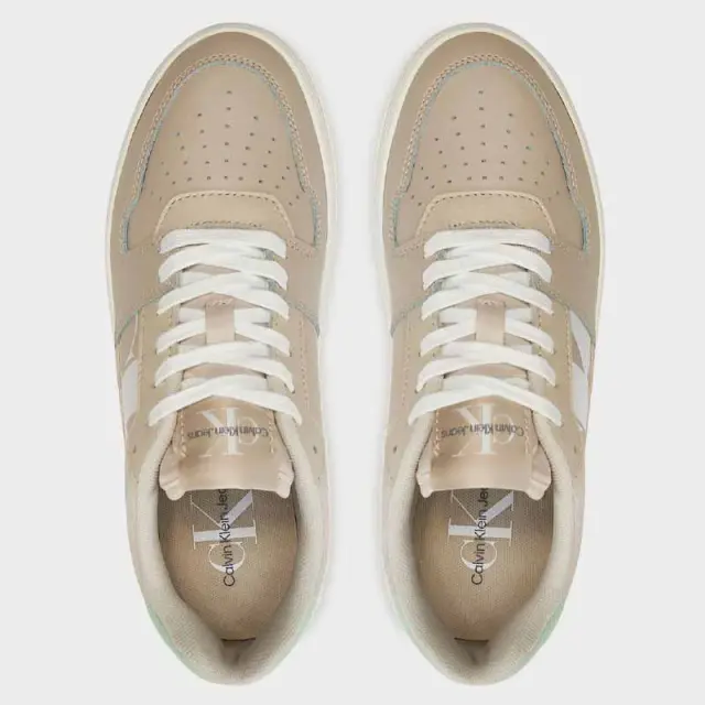 Calvin Klein - Γυναικεία Sneakers Classic Cupsole Low Nbs YW0YW001520-02U Μπεζ - 41 2