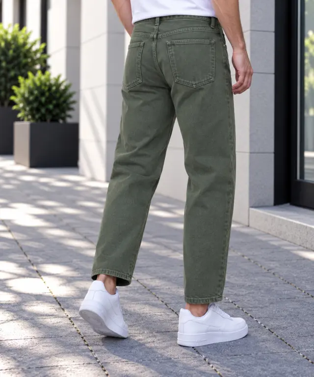 Boyfriend Jean Noshame® Χακί - 402645 - 29 2