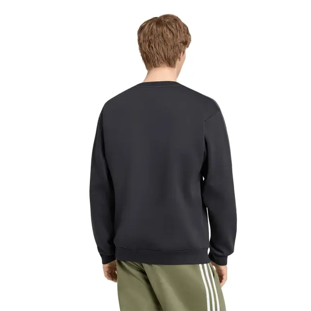 adidas Sportswear Men's 3Stripes Fleece Sweatshirt Μαύρο KY4157 (adidas Sportswear) 2