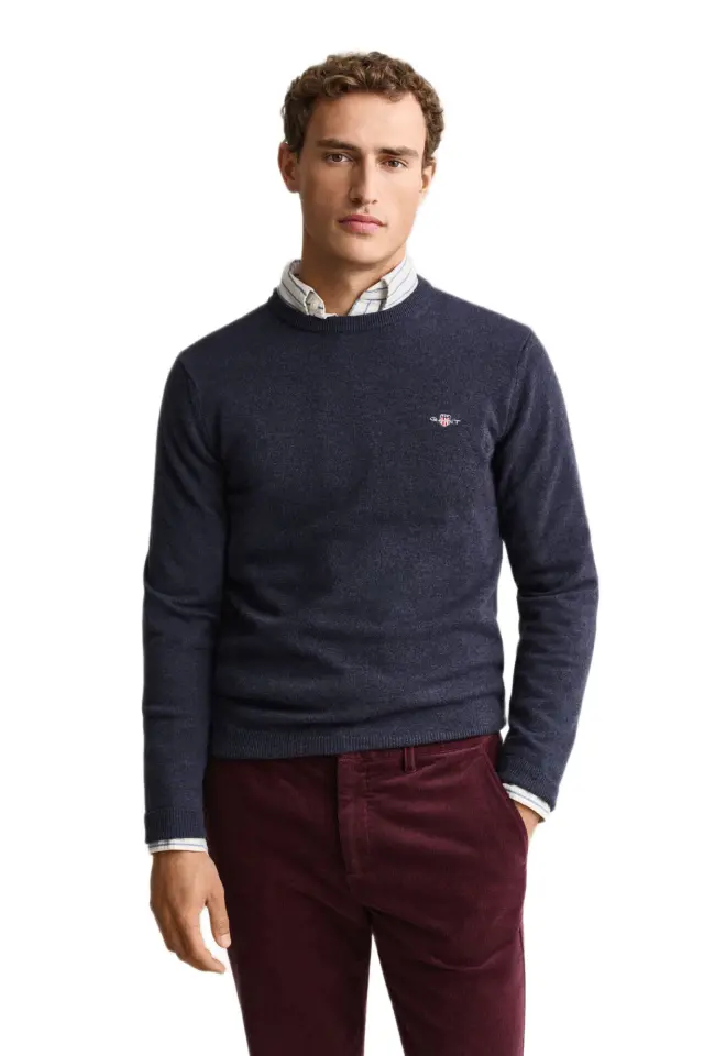 Gant ανδρικό μάλλινο πουλόβερ 3G87311-2