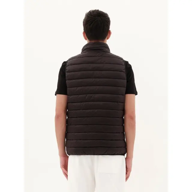 Emerson Lightweight Puffer Vest Jacket (231.EM10.140-Black) - Μαύρο 2