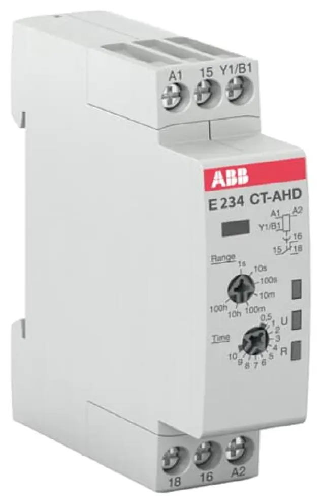 Χρονικό OFF DELAY CT-AHD.12 1 c/o επαφή ABB 28162