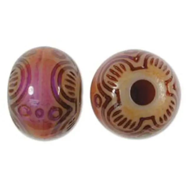Χάντρα Mirage Chinese Lantern 16x13mm - 2τεμ