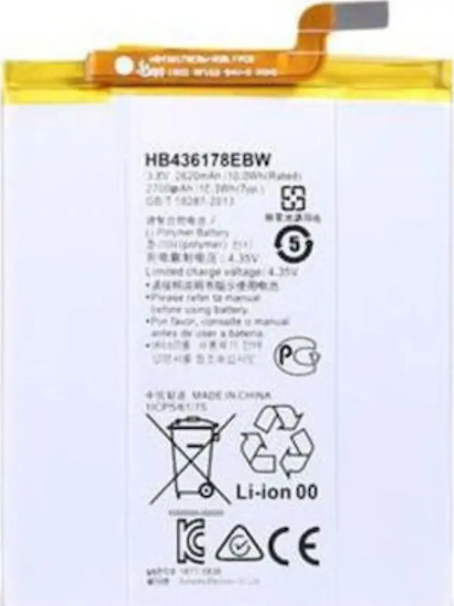 Μπαταρία Huawei HB436178EBW Mate S 2700mAh Li-Ion bulk