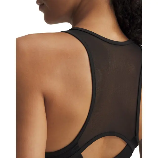 Under Armour HeatGear Mesh Tank (6010007-008) - Λευκό-Μαύρο 2