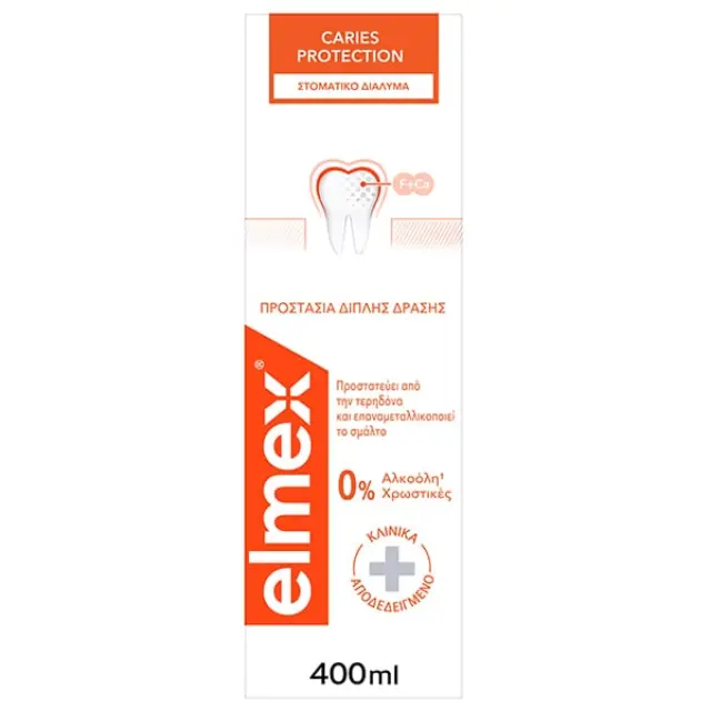 Elmex | Caries Protection Στοματικό Διάλυμα για Προστασία από την Τερηδόνα | 400ml
