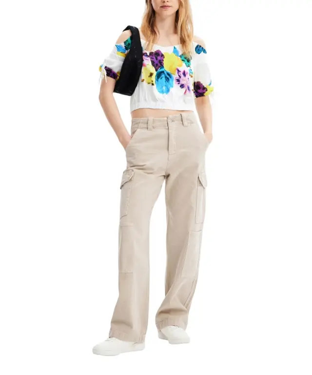 Desigual - Γυναικεία Μπλούζα Bernadette 23SWBW18-1000 Λευκό 2