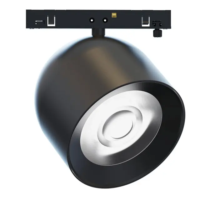 TMEDIO-ΜΙΝΙ ΜΑΓΝΗΤΙΚΟ ΣΠΟΤ ΜΑΥΡΟ ΑΛΟΥΜΙΝΙΟΥ LED SMD 10W 3000K 900LM IP20 5 ΧΡΟΝΙΑ ΕΓΓΥΗΣΗ / TMEDIO1030
