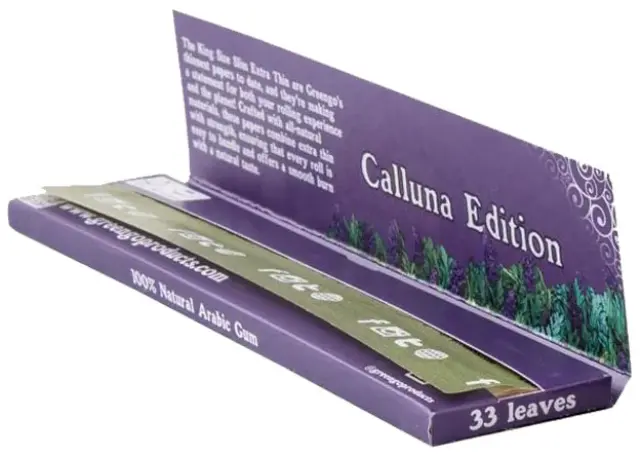 Greengo Χαρτάκια Calluna Edition - King Size Slim 33φ. 2