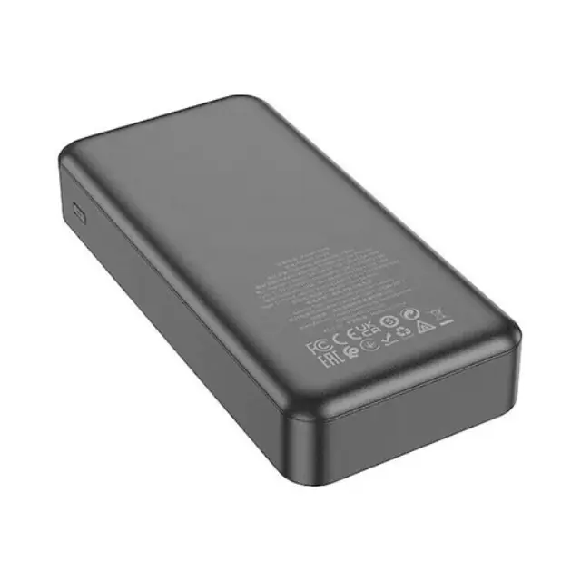 Hoco J102A Power Bank 20000mAh 20W με Θύρα USB-A και Θύρα USB-C Quick Charge 3.0 Μαύρο 2