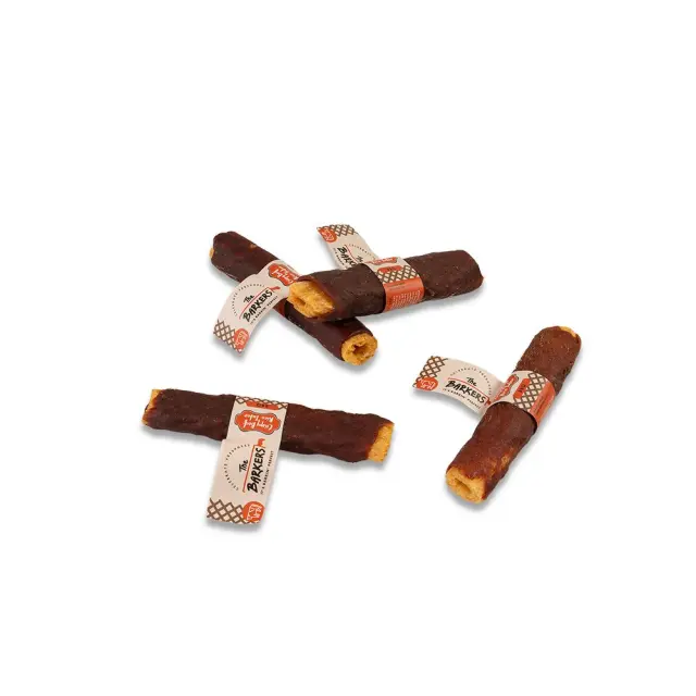 The Barkers Bbq Crispy Beef Rice Tubes 12cm 2