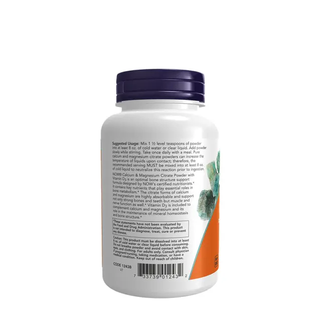 Now Foods Calcium & Magnesium Powder 3