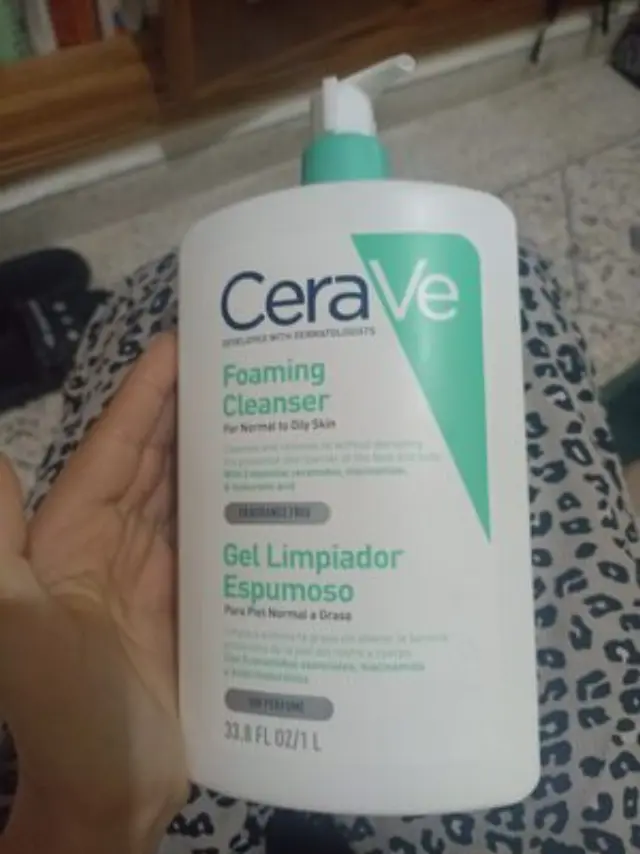 CeraVe Foaming Cleanser Gel Καθαρισμού για Κανονική - Λιπαρή Επιδερμίδα 1000ml