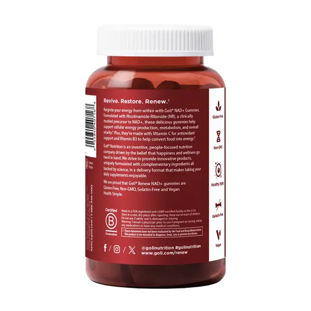 Goli Renew NAD+ Gummies 3