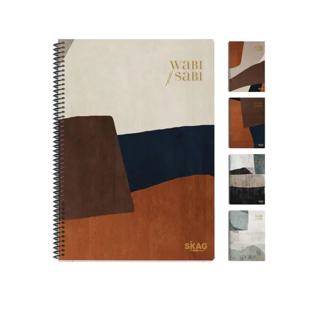 Skag Τετράδιο Σπιράλ Wabi Sabi 17x25 2Θ / 313209 (Skag)