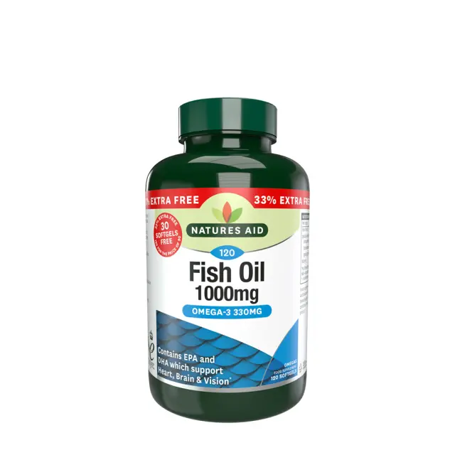 Natures Aid Fish Oil 1000mg