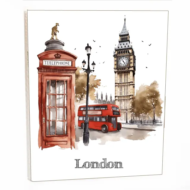 Άλμπουμ pocket με θήκες για 36 φωτογραφίες 10Χ15 London 03