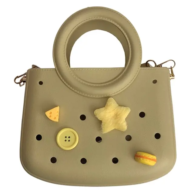 Cactus CROQBAG με διακοσμητικά pins – 22×26 cm – ΙΒΟΥΑΡ
