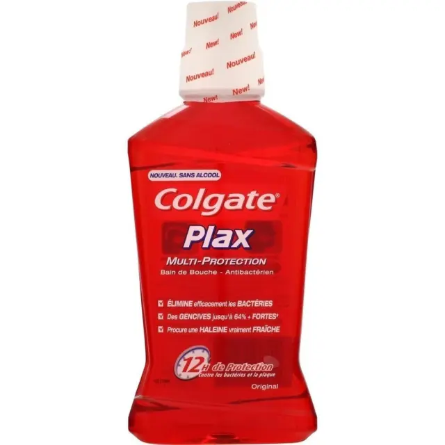 Colgate Plax Original Red Στοματικό Διάλυμα κατά της Πλάκας 500ml