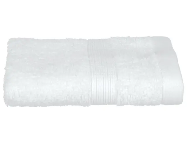 Πετσέτα χεριών Praia Atmosphera από Βαμβάκι 450gsm, με διαστάσεις 30x50cm - White 125866Z