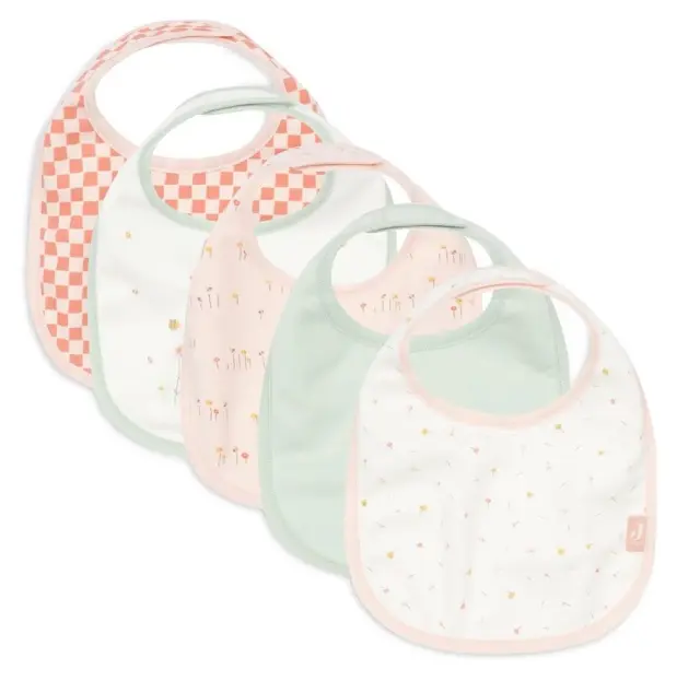 Σετ 5 Σαλιάρες Pretty Picnic – Jollein