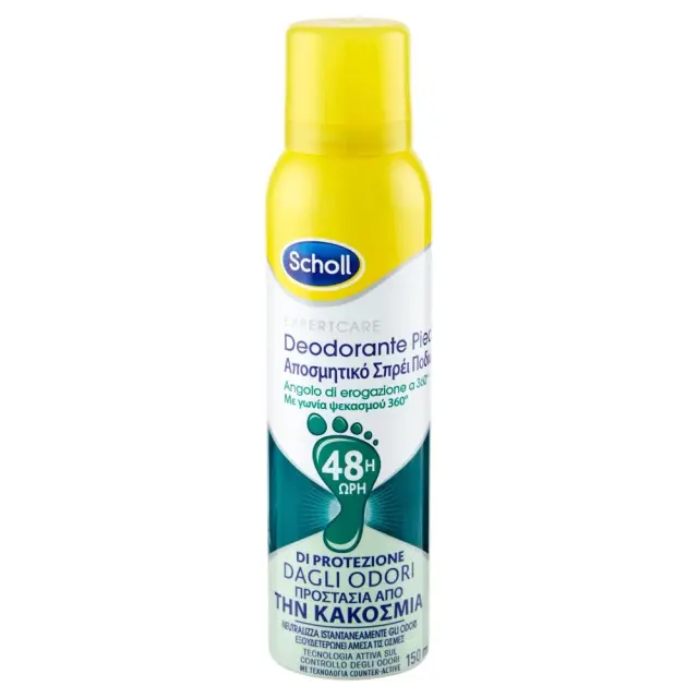 Scholl Expert Care Αποσμητικό Σπρέι Ποδιών 48ωρης Προστασίας 150ml