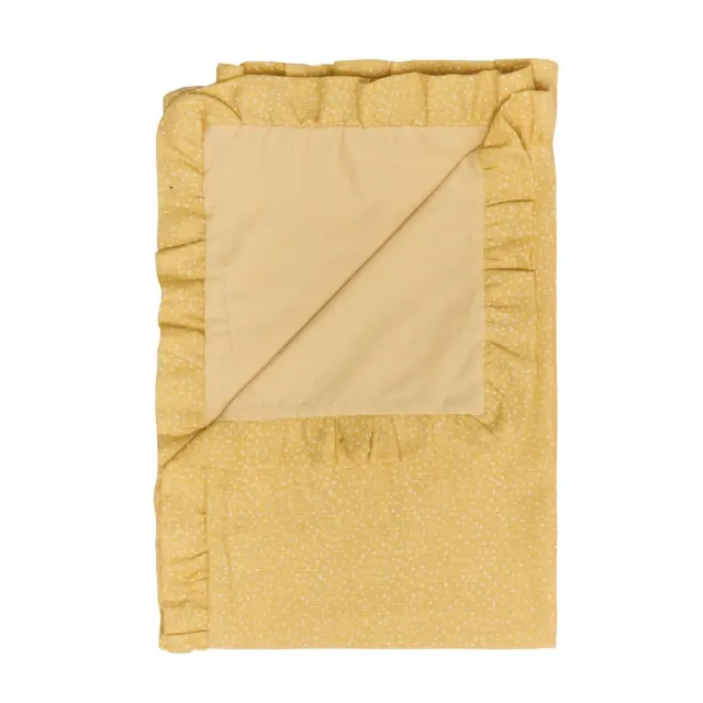 Κουβέρτα Αγκαλιάς Kentia Yn 25 Yellow- White 65x100 2
