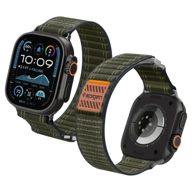 Spigen® WBF0 Λουράκι για Apple Watch 44/45/46/49mm- Green.