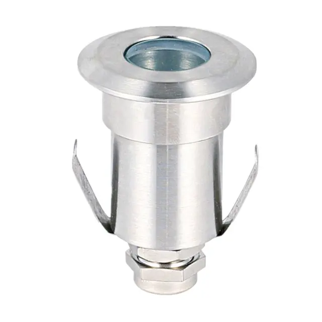 Blak VK/02117/W/60 – Φωτιστικό Led δαπέδου χωνευτό 1W 3000K 60° IP68 Ατσάλι Ασημί