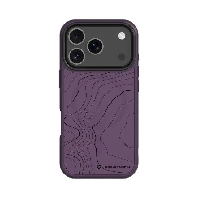Tactical MagForce Hyperstealth Sika Cover for Apple iPhone 18 Pro/17 Pro Burgundy Smoke 2