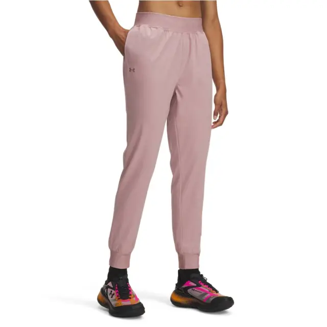 Under Armour Women's ArmourSport High Rise Woven Pant Ροζ 1382727-673 (Under Armour)