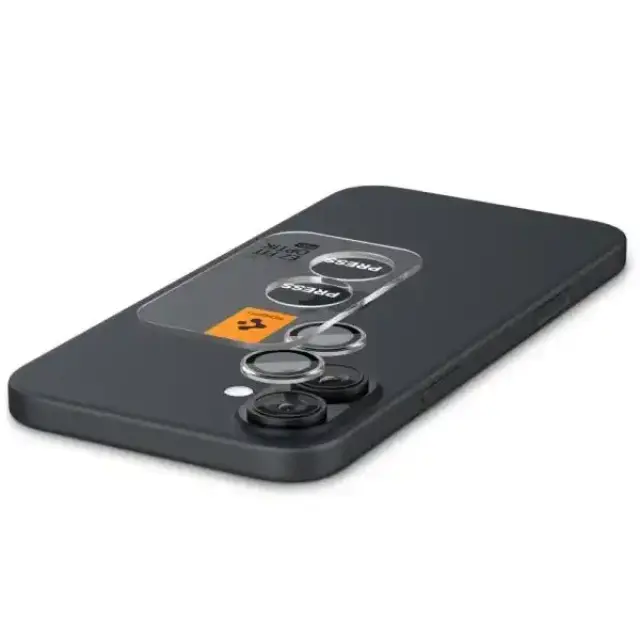 Spigen Optik Pro Glas.tr ”ez Fit” Camera Protector 2-pack Iphone 16 / 16 Plus / 17 Crystal Clear 3