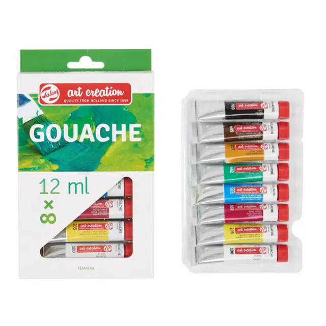 Σετ Τέμπερες Talens Art Creation 8 Χρώματα 12ml