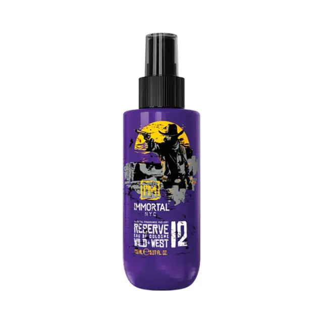 Immortal 12 Reserve Eau de Cologne Wild West 150ml