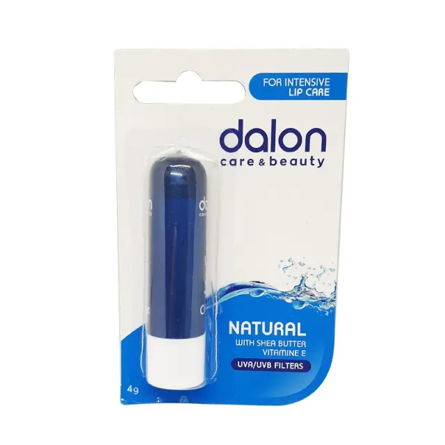 Dalon Prime Natural Lipstick Προστατευτικό & Ενυδατικό Στικ Χειλιών με Βούτυρο Καριτέ & Βιταμίνη Ε 4g - Natural