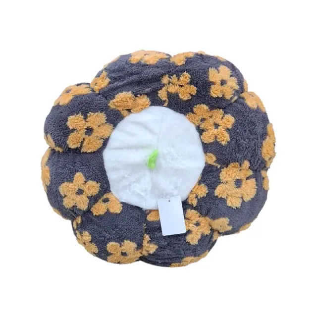 Μαξιλάρι καρέκλας Πουφ - 45cm - 720197 - White/Orange