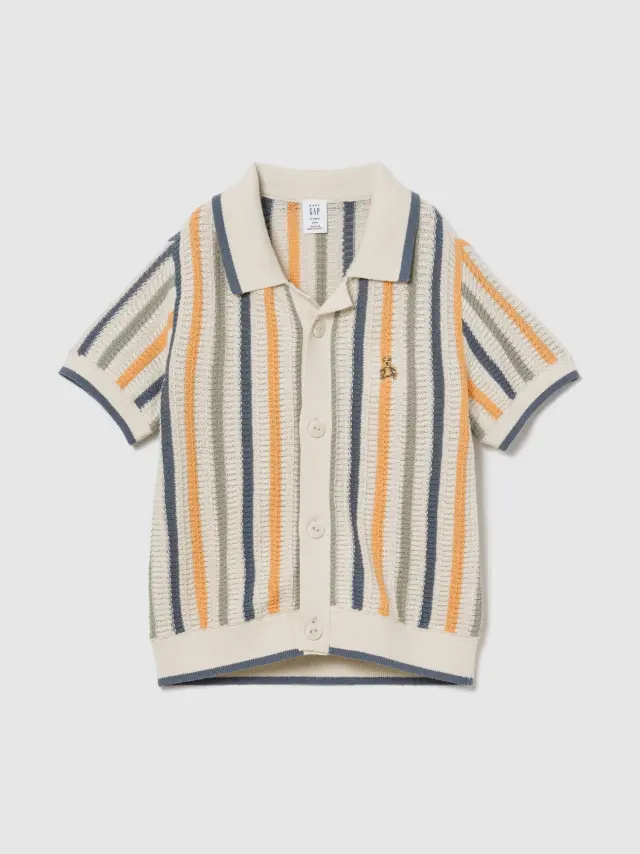 Βρεφικό & Νηπιακό Πουλόβερ Cabana orange stripe