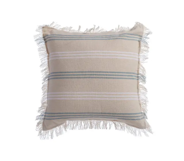 ΔΙΑΚΟΣΜΗΤΙΚΟ ΜΑΞΙΛΑΡΙ SPIRIT BLUE 45X45 NEF-NEF HOMEWARE NATURAL